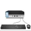 HP EliteDesk 800 G4 Desktop Mini PC Computer, Intel Core i5-8500T, 2.1 GHz, 16GB DDR4 RAM, 512GB SSD, Wi-Fi, VGA, USB 3.0 windows 11 Pro (Renewed) view 1