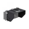 Nitze 5" Nylon SunHood LS5-B for Monitor Cage Ninja V + PortKeys BM5WR LH5P II Feelworld F6Plus F5 Pro TP-Ninja V TP-Focus TP-BM5-III JTP-BM5 TP-LH5H TP-BMD5 TP-F6PLUS Cage view 2