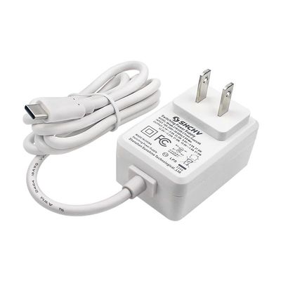 Generic Power Supply Suitable for Raspberry Pi 5 Power Adapter USB-C Interface 27W Power Adapter Replacement for Old Power Adapter (White)