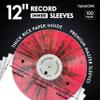 Vinyl Record Rice Paper Inner Sleeves: 12" Anti-Static LP Sleeves Album Record Acid-Free Clear Protective Sleeves, 100pcs view 1
