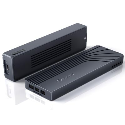 40Gbps M.2 SSD Enclosure, Thunderbolt NVMe Enclosure with Cooling Fan, SSD External Hard Drive Enclosure, M.2 Enclosure Support M Key Size 2280/8TB Compatible with Thunderbolt /USB Port.