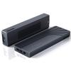 40Gbps M.2 SSD Enclosure, Thunderbolt NVMe Enclosure with Cooling Fan, SSD External Hard Drive Enclosure, M.2 Enclosure Support M Key Size 2280/8TB Compatible with Thunderbolt /USB Port. view 1