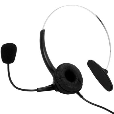 for RJ9 Call Center Headphone Monaural Headphone Reduction Headset Call Headphone with Mic