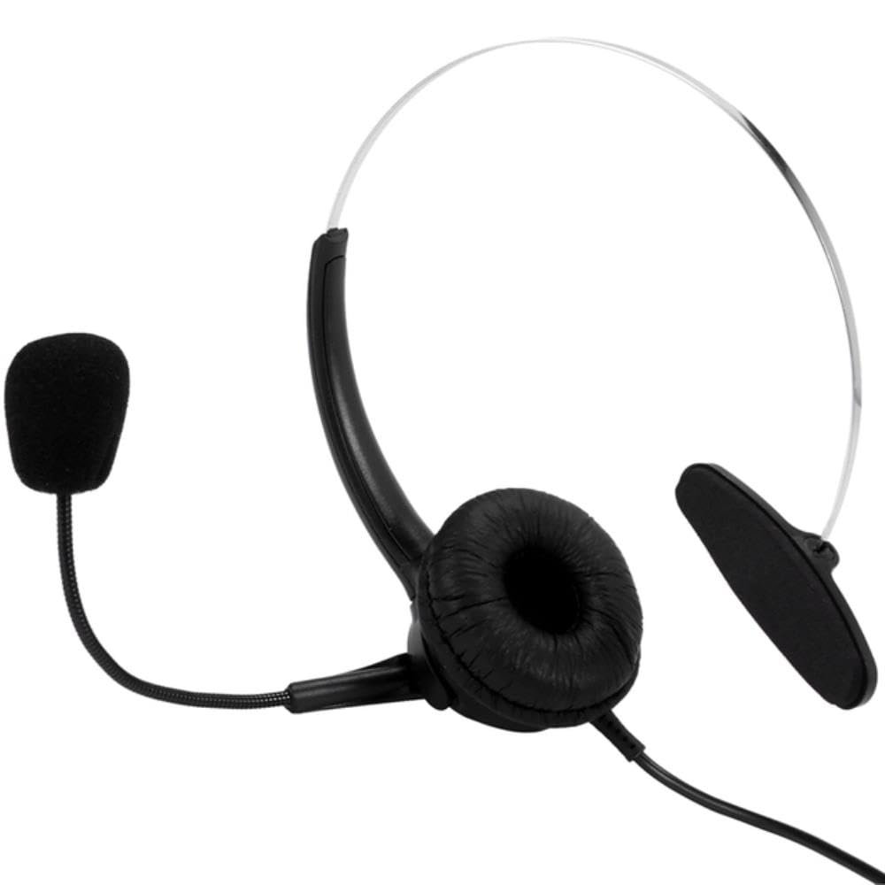 for RJ9 Call Center Headphone Monaural Headphone Reduction Headset Call Headphone with Mic