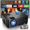 ROCONIA 5G WiFi Bluetooth Native 1080P Projector, 15000LM Full HD Movie Projector, LCD Technology 300" Display Support 4k Home Theater,(Projector Screen Included) view 1