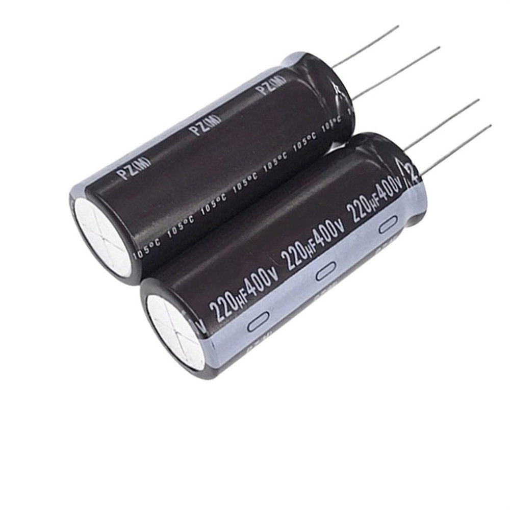 400V220UF 18x45mm Aluminum Electrolytic Capacitor 220mf400v 220uf400v 400v 220uf 400wv 220mf 400vdc 220MFD 4.7uf 8.2uf 10uf 15uf (Size : 400v120 18x30 5pcs)