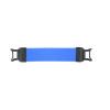 Muloo Elastic Band Tablets Holder Strap One Hand Operation Anti-Slip Finger Grip Tablets Strap with Metal Bracket Holder Mount Hand Strap Holder Blue view 1