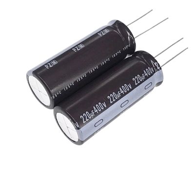 400V220UF 18x45mm Aluminum Electrolytic Capacitor 220mf400v 220uf400v 400v 220uf 400wv 220mf 400vdc 220MFD 4.7uf 8.2uf 10uf 15uf (Size : 400v10uf 10x17 20pcs)