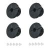 ARSUNOVO Compatible with Starlink Cable Grommet,1/2 inch,3/4 inch,1 Inch Wall Grommet for Starlink Cables,Starlink Cable Routing Kit,Star Link Accessories,(3/4 inch,4 Packs) view 1