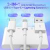 5-in-1 Memory Card Reader for iPhone, SD Card Reader USB C OTG Adapter with USB C to A Connector Micro SD/SD Dual Slots for iPhone/iPad/Galaxy/Android/Computer/Laptop/More view 3