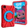 AKABEILA Compatible with Samsung Galaxy Tab A 8.4 T307 Tablet CaseRugged Kids Case with Stand Lightweight Shockproof Kids Friendly Tablet Cover Red+Blue view 1