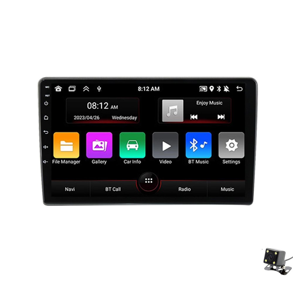 ADMLZQQ Car Stereo 9" Android 12 Double Din Bluetooth Autoradio for Opel Astra H 2006-2014,Touchscreen Radio with GPS Car-Play Bluetooth SWC Backup Camera Mirror Link 5G WiFi AM/FM,M90s