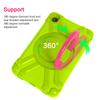 AKABEILA Compatible with Samsung Galaxy Tab A 8.0 (2019) Tablet CaseRugged Kids Case with Stand Lightweight Shockproof Kids Friendly Tablet Cover Grass Green+Rose Red view 4