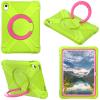 AKABEILA Compatible with Apple iPad 10 2022 10.9 inch Tablet CaseRugged Kids Case with Stand Lightweight Shockproof Kids Friendly Tablet Cover Grass Green+Rose Red view 2