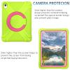 AKABEILA Compatible with Apple iPad 10 2022 10.9 inch Tablet CaseRugged Kids Case with Stand Lightweight Shockproof Kids Friendly Tablet Cover Grass Green+Rose Red view 3