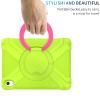AKABEILA Compatible with Apple iPad 10 2022 10.9 inch Tablet CaseRugged Kids Case with Stand Lightweight Shockproof Kids Friendly Tablet Cover Grass Green+Rose Red view 4