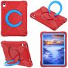 AKABEILA Compatible with Apple iPad 10 2022 10.9 inch Tablet CaseRugged Kids Case with Stand Lightweight Shockproof Kids Friendly Tablet Cover Red+Blue view 2