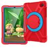 AKABEILA Compatible with Samsung Galaxy Tab S6 Lite P610/P615 10.4 inch Tablet CaseRugged Kids Case with Stand Lightweight Shockproof Kids Friendly Tablet Cover Red+Blue view 1