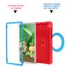 AKABEILA Compatible with Samsung Galaxy Tab S6 Lite P610/P615 10.4 inch Tablet CaseRugged Kids Case with Stand Lightweight Shockproof Kids Friendly Tablet Cover Red+Blue view 2