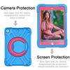 AKABEILA Compatible with Apple iPad 7/iPad 8/iPad 9 10.2 inch Tablet CaseRugged Kids Case with Stand Lightweight Shockproof Kids Friendly Tablet Cover Blue+Rose Red view 2