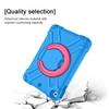 AKABEILA Compatible with Apple iPad 7/iPad 8/iPad 9 10.2 inch Tablet CaseRugged Kids Case with Stand Lightweight Shockproof Kids Friendly Tablet Cover Blue+Rose Red view 4