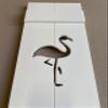Seven Grays Designs Exterior Shutter, Flamingo Board and Batten, Florida Shutter, Sold Individually (Width: 14.5, Height: 40.5) view 4