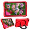 AKABEILA Compatible with Samsung Galaxy Tab A 8.4 T307 Tablet CaseRugged Kids Case with Stand Lightweight Shockproof Kids Friendly Tablet Cover Red+Black view 2