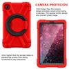 AKABEILA Compatible with Samsung Galaxy Tab A7 Lite T220/T225 Tablet CaseRugged Kids Case with Stand Lightweight Shockproof Kids Friendly Tablet Cover Red+Black view 4