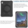AKABEILA Compatible with Apple iPad 10 2022 10.9 inch Tablet CaseRugged Kids Case with Stand Lightweight Shockproof Kids Friendly Tablet Cover Black view 3