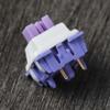 Skyloong Gateron X Geek MX Milk RGB Switch Purple Silver Liner 5pin Switches for Mechanical Keyboards view 4