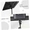 BESTonZON 2pcs Adjustable Projector Tripod Stand Laptop Desk Mount Pivot Sturdy Material for Easy Installation view 4