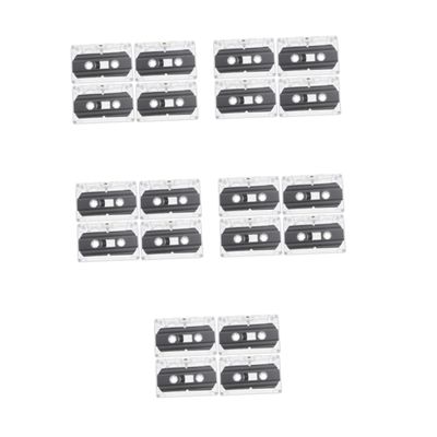 Angoily Pcs DIY Recording Recordable Cassette Tapes Blank Audio Tapes Vintage Look