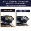 Fitcamx 2K Dual Dash Cam Suitable for Acura MDX 2022 2023 2024 Gen4 (has Auto Dimming Mirror), OEM Look, Front 1440P+Rear 1080P HD Video, WiFi & APP, Loop Recording, G-Sensor, Easy to Set, 64GB Card view 2