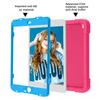 AKABEILA Compatible with Apple iPad 7/iPad 8/iPad 9 10.2 inch Tablet CaseRugged Kids Case with Stand Lightweight Shockproof Kids Friendly Tablet Cover Red+Blue view 2