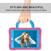 AKABEILA Compatible with Apple iPad 7/iPad 8/iPad 9 10.2 inch Tablet CaseRugged Kids Case with Stand Lightweight Shockproof Kids Friendly Tablet Cover Red+Blue view 3