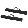 PATIKIL 35 Inch Tripod Monopod Case Bag, 2 Pack Nylon Folding Camping Chair Storage Replacement Bag Tripod Carrying Case with Shoulder Strap for Outdoor Travel Camping, Black view 1