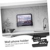 Angoily Stable Load-Bearing Phone Wall Mount Bracket Tablet Holder for Room Phone Holder for Wall view 4