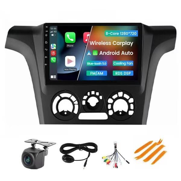 Radio Stereo for Mitsubishi Outlander 2001-2005 LHD,Biorunn Android 10.1 Inch (6GB+128GB) Octa Core GPS Naviga Wireless Car-Play Android Auto Upgrade Dash Kit Head Unit IPS FM AM RDS SWC