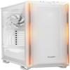 be quiet! Dark Base 701 | Midi Tower PC Case | Mesh Front | Airflow Optimized | 3 Pre-Installed Silent Wings 4 Fans | ARGB Lighting with Controller | Tempered Glass | PWM and ARGB Hub | White | BGW59 view 1