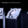 be quiet! Dark Base 701 | Midi Tower PC Case | Mesh Front | Airflow Optimized | 3 Pre-Installed Silent Wings 4 Fans | ARGB Lighting with Controller | Tempered Glass | PWM and ARGB Hub | White | BGW59 view 2