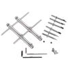 ZGYDNM Camera Lens Open Repair kit 10-100mm Lens Repair kit with 3 Heads 6 Screws 2 hex Wrenches for DSLR Cameras Optical view 1