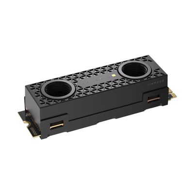 Corsair MP700 PRO Hydro X Series 4TB M.2 PCIe Gen5 x4 NVMe 2.0 SSD  M.2 2280  Up to 12,400MB/sec Sequential Read  High-Density TLC NAND  Pre-Installed Water Block  Black