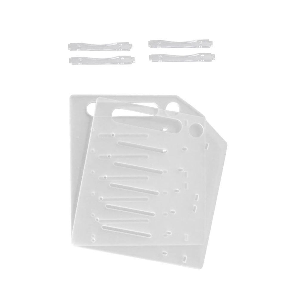Angoily 3.5 Inch Hard Drive Bracket Set DIY Mounting Kit 6 Layer Rack High Durability Easy Installation