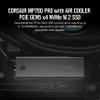Corsair MP700 PRO with Air Cooler 4TB M.2 PCIe Gen5 x4 NVMe 2.0 SSD  M.2 2280  Up to 12,400MB/sec Sequential Read  High-Density TLC NAND  Black view 2