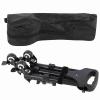 Estink Tripod Pulley Base, VX-600 Aluminium Alloy Foldable Tripod Dolly 3 Wheels Stand Pulley Base Universal Camera Tripod for Photo and Video Cameras Photography, Tripods for Cameras view 1