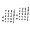Angoily 44 Pcs Versatile Camera Mounting Solution 2X 1/4 D-Ring Screws 5X Reducer Screws 5X Double Head view 1