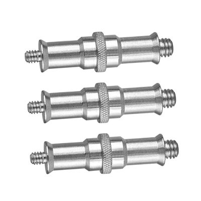 Angoily 3pcs Multi Functional Adapter Screw Set 1/4 to 3/8 Threaded Adaptor for Camera Stand