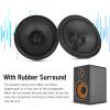 Heayzoki 2Pcs 8 inch Paper Speaker Cone Subwoofer Cones Drum with Rubber Surround, for 8 Inch Speaker, Speaker Repair Accessories, Heayzokiduetc1x2mh view 2