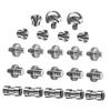 Angoily Light Stand Bracket Screw Thread Adapter Set 22pcs Multi-Function Camera Mounting Screws for 1/4'' to 3/8'' view 1