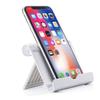 jojofuny Aluminum Alloy Phone Holder Compact Desktop Stand for Phones Tablets Design Anti-Slip Base for Office Home Use Silver view 1